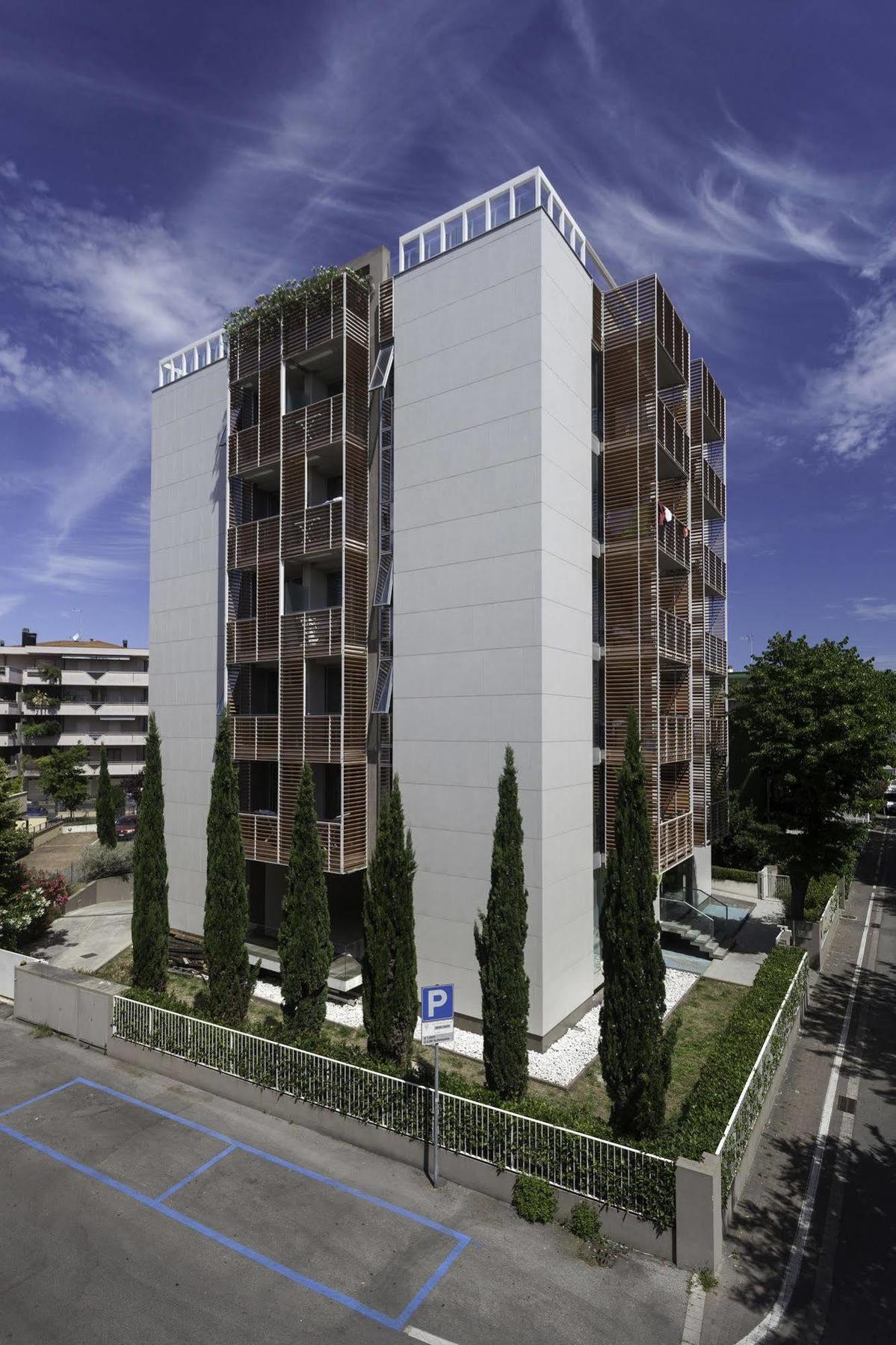 Residence Delfina Rimini Exteriör bild